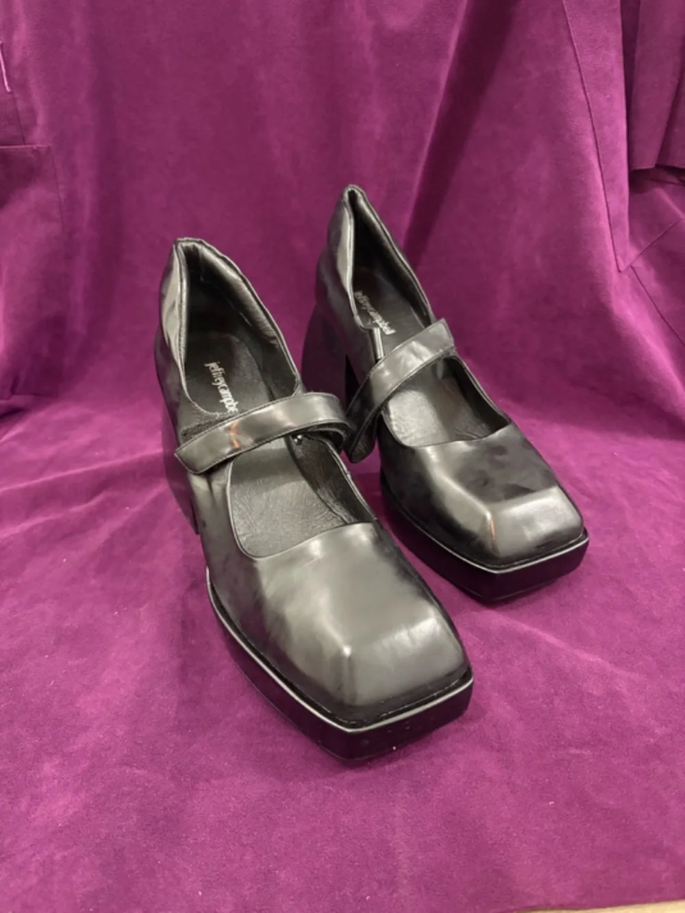 Jeffrey Campbell chunky flared